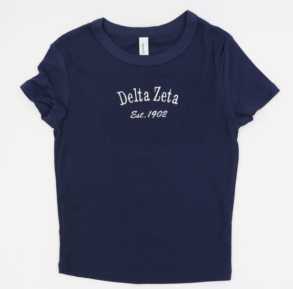 Delta Zeta Classic Baby Tee