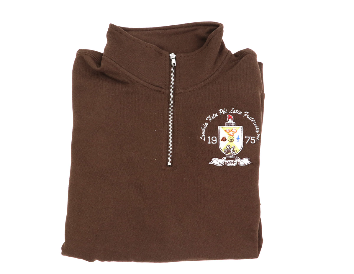 Lambda Theta Phi 1/4 Zip Sweatshirt – Greek Divine and More