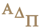 Alpha Delta Pi Crafting MDF/Wood Letter Set