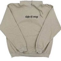 Alpha Chi Omega Embroidered Hooded Sweatshirt