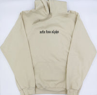 Zeta Tau Alpha Embroidered Hooded Sweatshirt