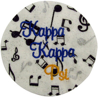 Kappa Kappa Psi Full Name Embroidered Button