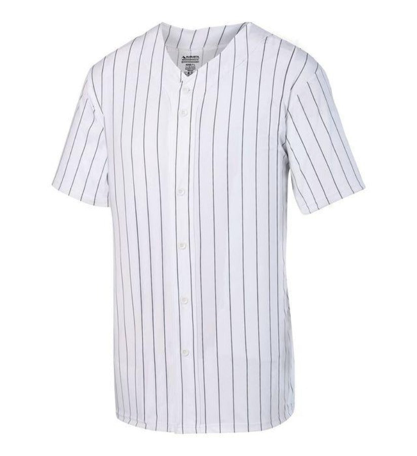 Zeta Phi Beta Black Striped Baseball Jersey S