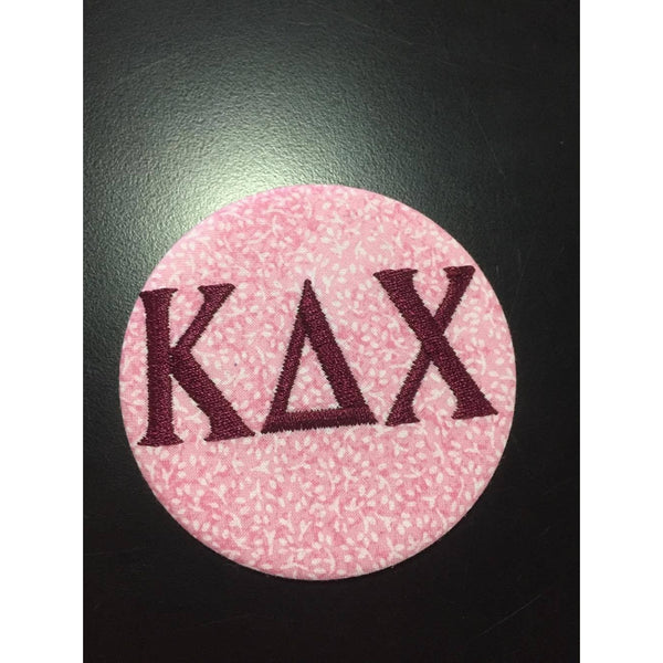 Kappa Delta Chi Embroidered Button - Discontinued