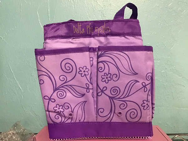 Delta Phi Epsilon Shower Bag