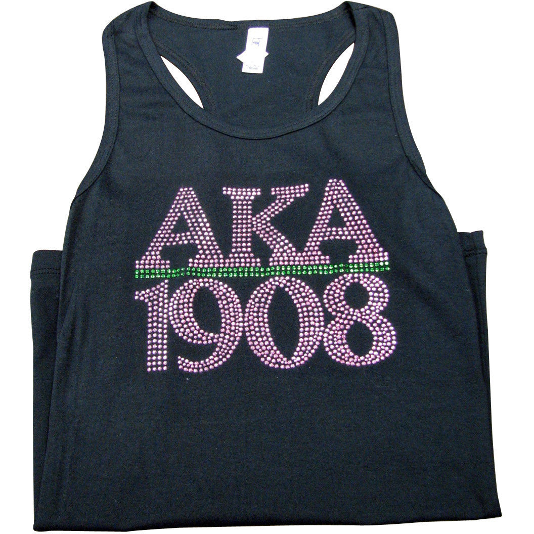 Alpha kappa alpha outlet shirts with rhinestones