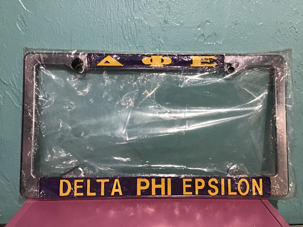 Delta Phi Epsilon  License Frame