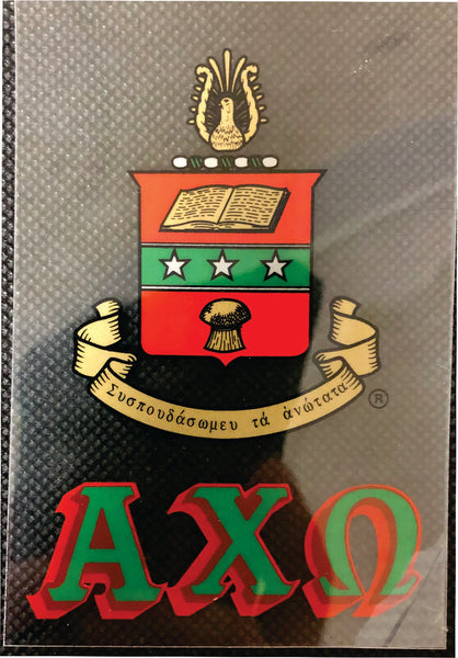 Alpha Chi Omega Window Cling - Discontinued