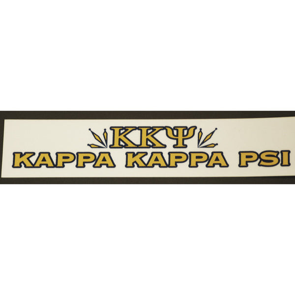 Kappa Kappa Psi Bumper Sticker Decal - Discontinued