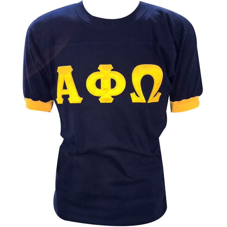 Greek nation Fraternity & Sorority - ΓΦΩ Solid White Baseball Jersey