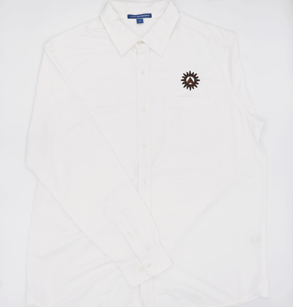 Port Authority K570 Dimension Knit Dress Shirt–Black (3XL)
