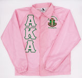 Alpha Kappa Alpha Crossing Jacket w/ Shield