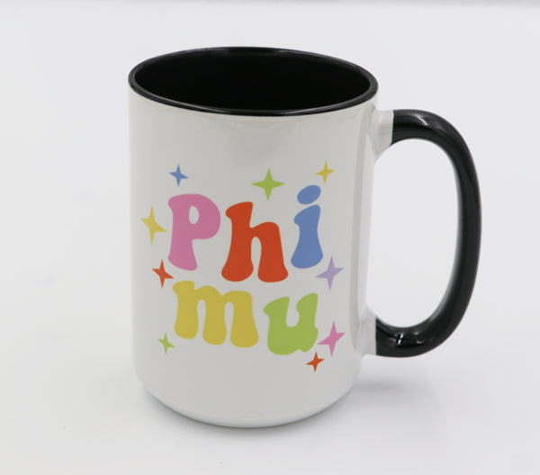 Phi Mu Optimist Mug