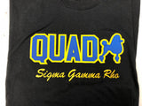 Sigma Gamma Rho Black Word Tee