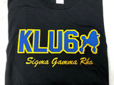 Sigma Gamma Rho Black Word Tee