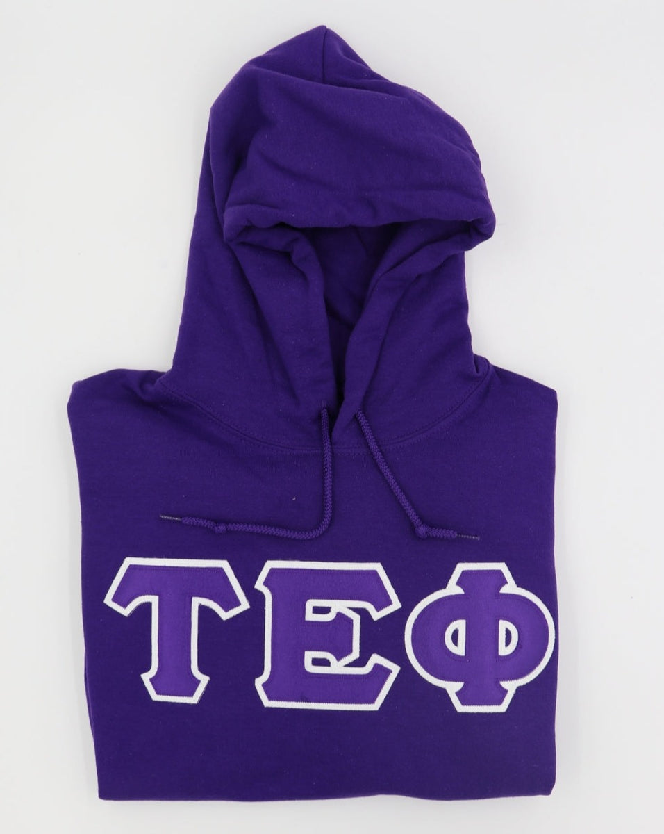 Custom greek outlet letter hoodies