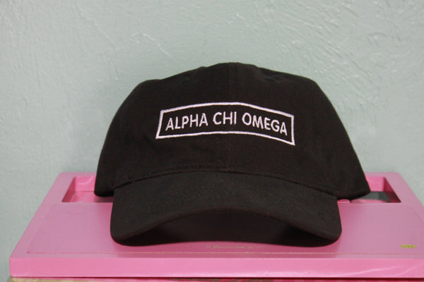 Alpha Chi Omega Rectangle Hat