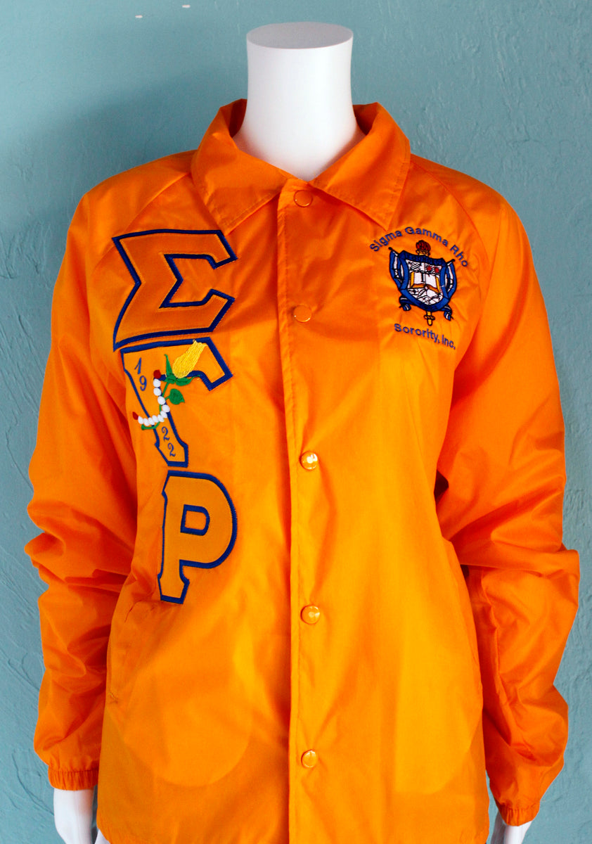 Sigma Gamma Rho Embellished Crossing Jacket Greek Divine And More 3167