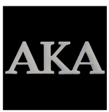 Alpha Kappa Alpha Greek Letter Lapel Pin