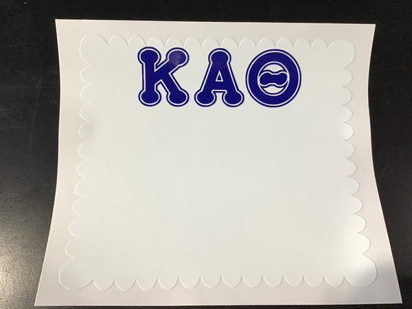 Kappa Alpha Theta Sticky White Board - Discontinued