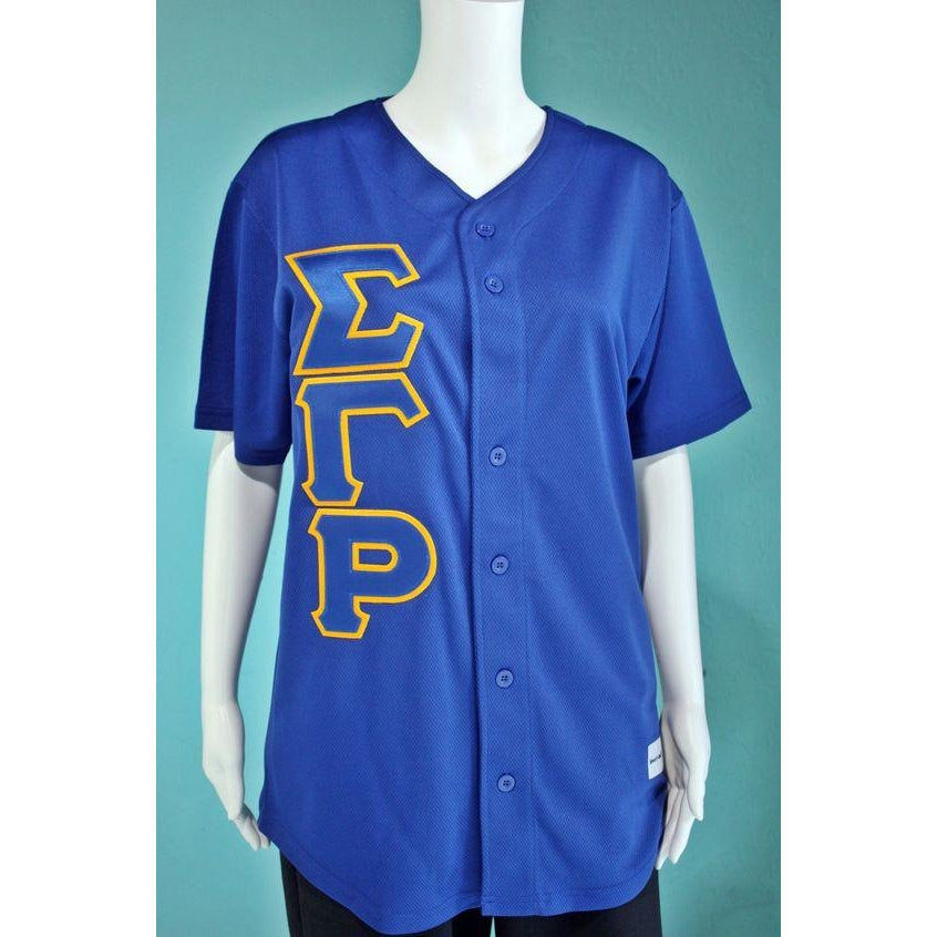 Phi Beta Sigma Pinstripe Baseball Jersey – Greek Divine and More