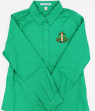 Alpha Kappa Alpha Ladies Long Sleeve Easy Care Shirt