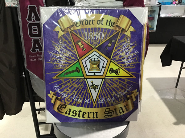 Order of the Eastern Star Crest Portraits