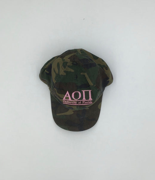 Alpha Omicron Pi Camo Hat