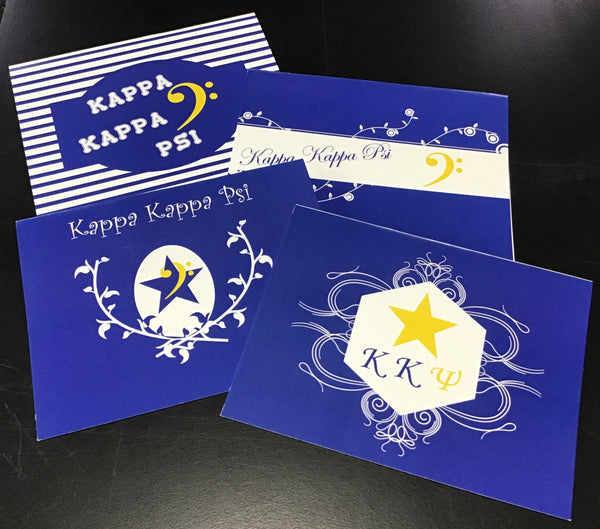 Kappa Kappa Psi Blank Greeting Card 8 Pack