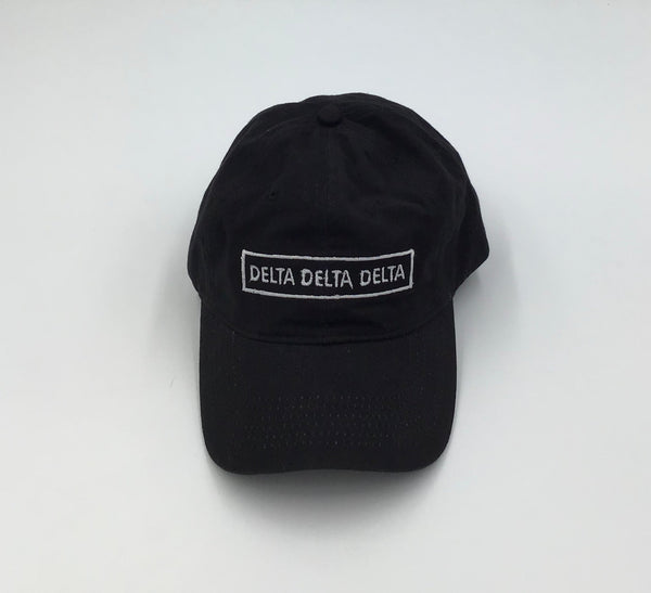 Delta Delta Delta Rectangle Hat