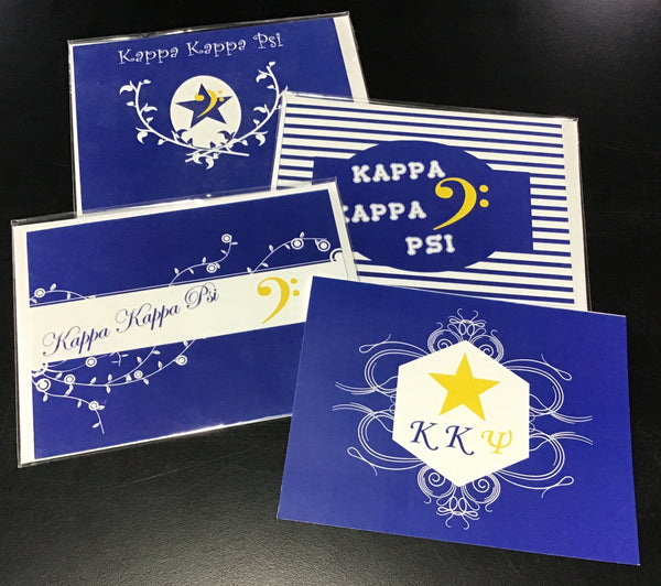 Kappa Kappa Psi Blank Single Greeting Card