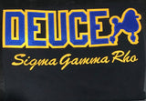 Sigma Gamma Rho Black Word Tee