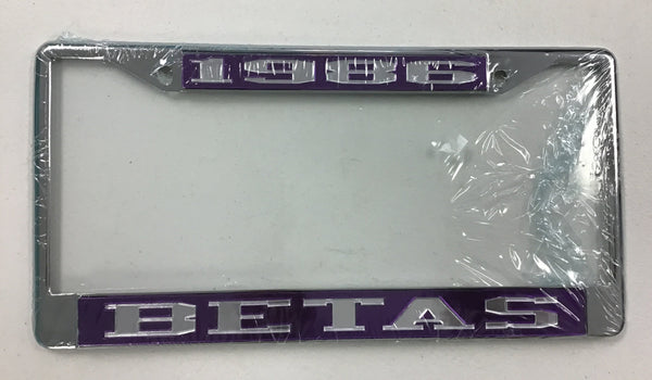 Sigma Lambda Beta 1986 / BETAS License Frame