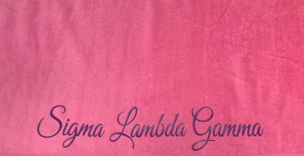 Sigma Lambda Gamma Towel
