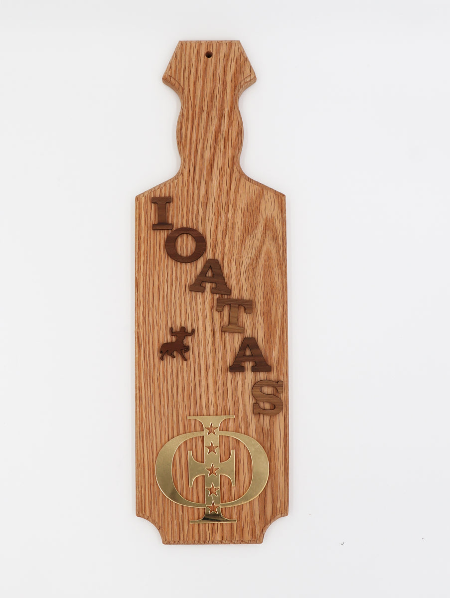 Wooden Greek Letter Iota - Fraternity/Sorority - Premium MDF Wood Letters  (6 inch, Iota) 