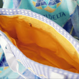 Delta Delta Delta Gingham Tote Bag