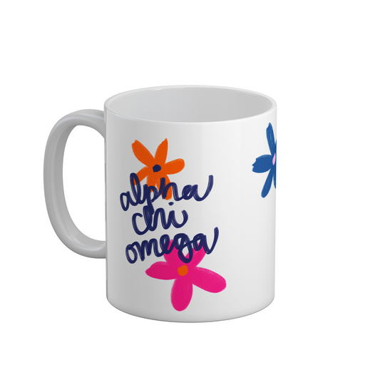 Alpha Chi Omega Bloom Mug