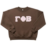 Gamma Phi Beta Patchwork Mockneck