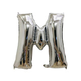 Greek Silver Foil Ballons - Each Sold Separately