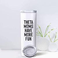 Kappa Alpha Theta Mom Tumbler