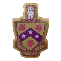 Phi Gamma Delta Large Wood Crest