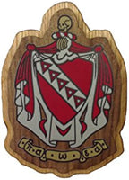 Tau Kappa Epsilon Large Wood Crest