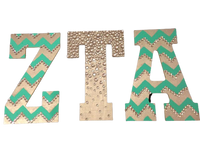 Delta Zeta Crafting MDF/Wood Letter Set