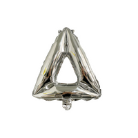 Greek Silver Foil Ballons - Each Sold Separately