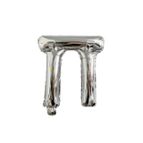 Greek Silver Foil Ballons - Each Sold Separately