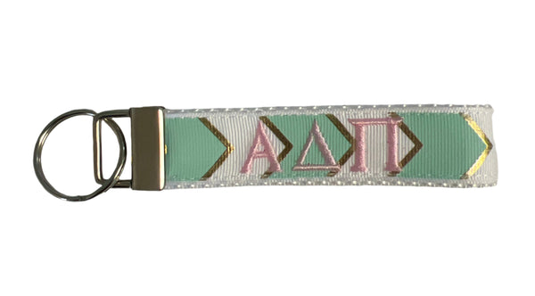 Alpha Delta Pi FOB Keychain
