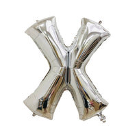 Greek Silver Foil Ballons - Each Sold Separately