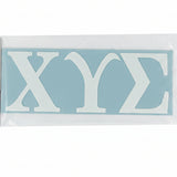 Chi Upsilon Sigma Vinyl Decal