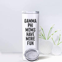 Gamma Phi Beta Mom Tumbler