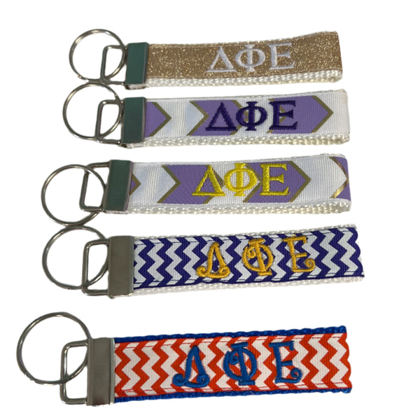 Delta Phi Epsilon FOB Keychain